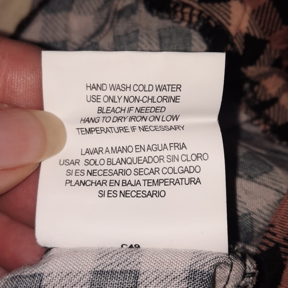 Gingham Corset Puff Sleeve Top Boho Cottage Coquette Y2K Prairie Crop Fairy M - Picture 4 of 8